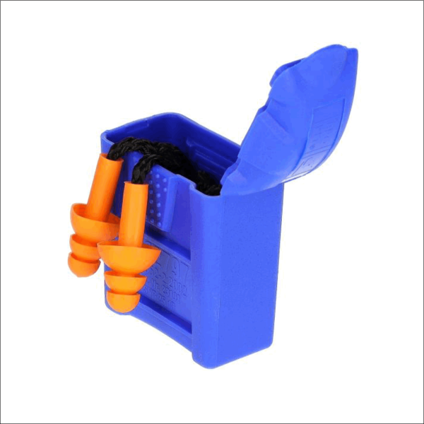 Pro-​Fit® Mehrweg-​Gehörschutzstöpsel mit Kordel, inklusive Box, SNR 25 db (A)